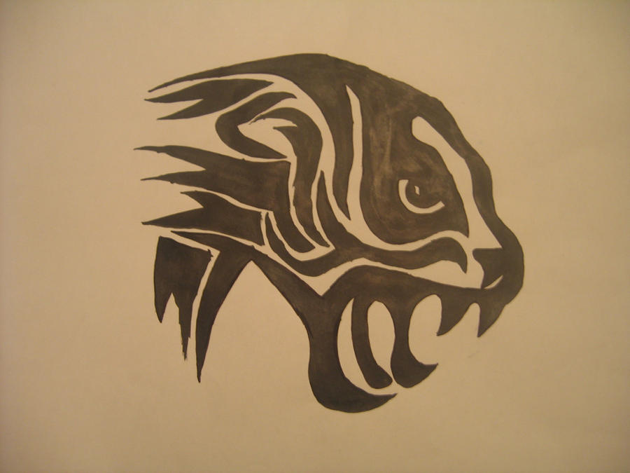The power black panther tattoo design on arm. Panthers are members of the