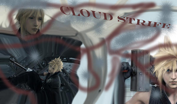 cloud strife wallpaper. Cloud Strife Wallpaper by