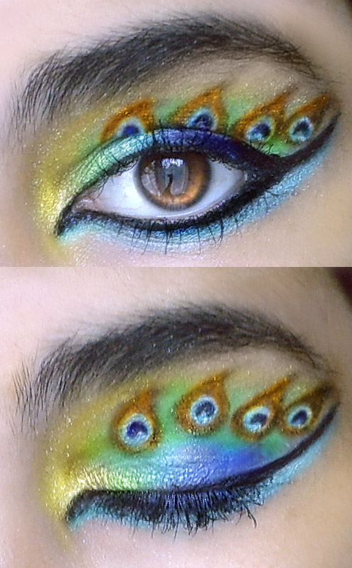 Zebra Eye Makeup. CRAZY CREATIVE MAKEUP!