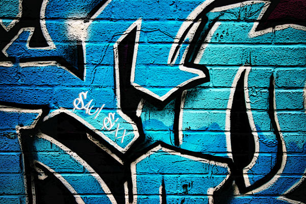 graffity wallpaper. Graffity Wallpaper Blue by