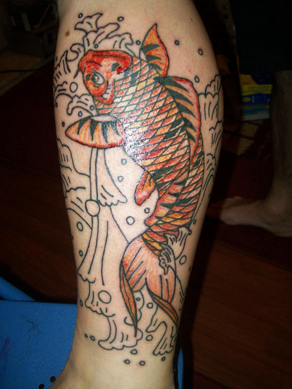 koi fish tattoo designs