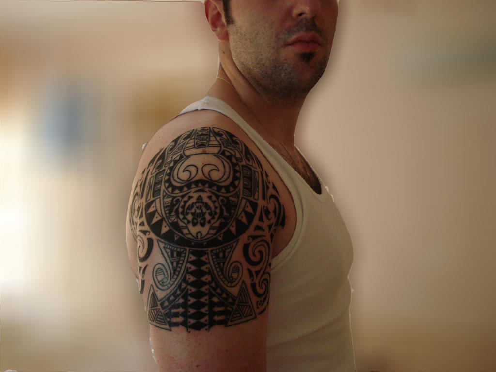 maori quarter sleeve 4 - sleeve tattoo