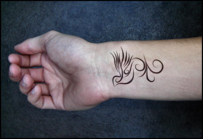 bird tattoo art. My ird tattoo by ~seven7art7