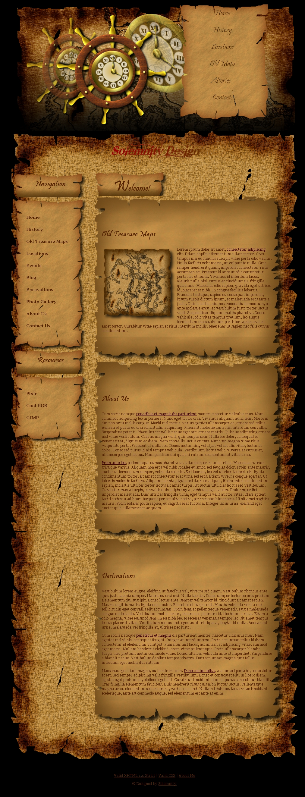 Treasure Map Template For Word