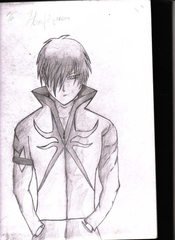 anime boy sketch by hajkafro on DeviantArt