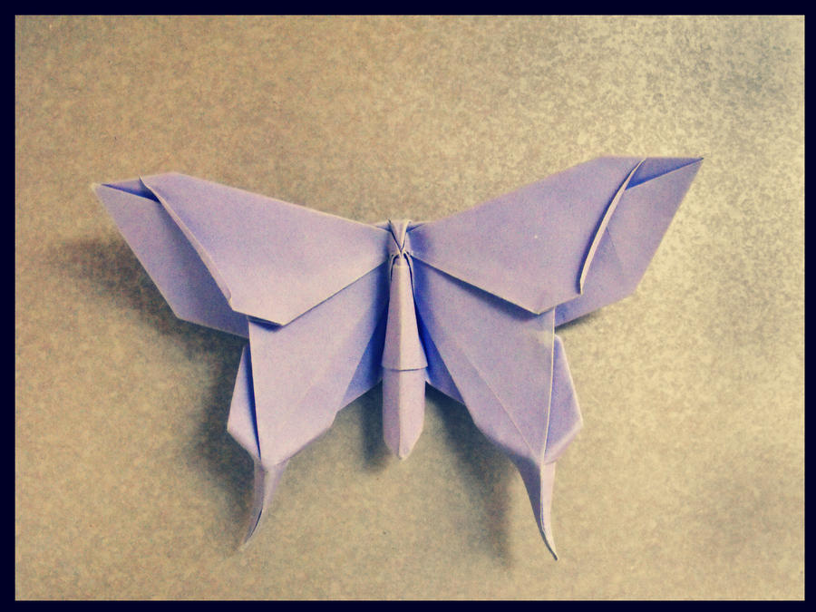 how to origami butterfly. origami butterfly by