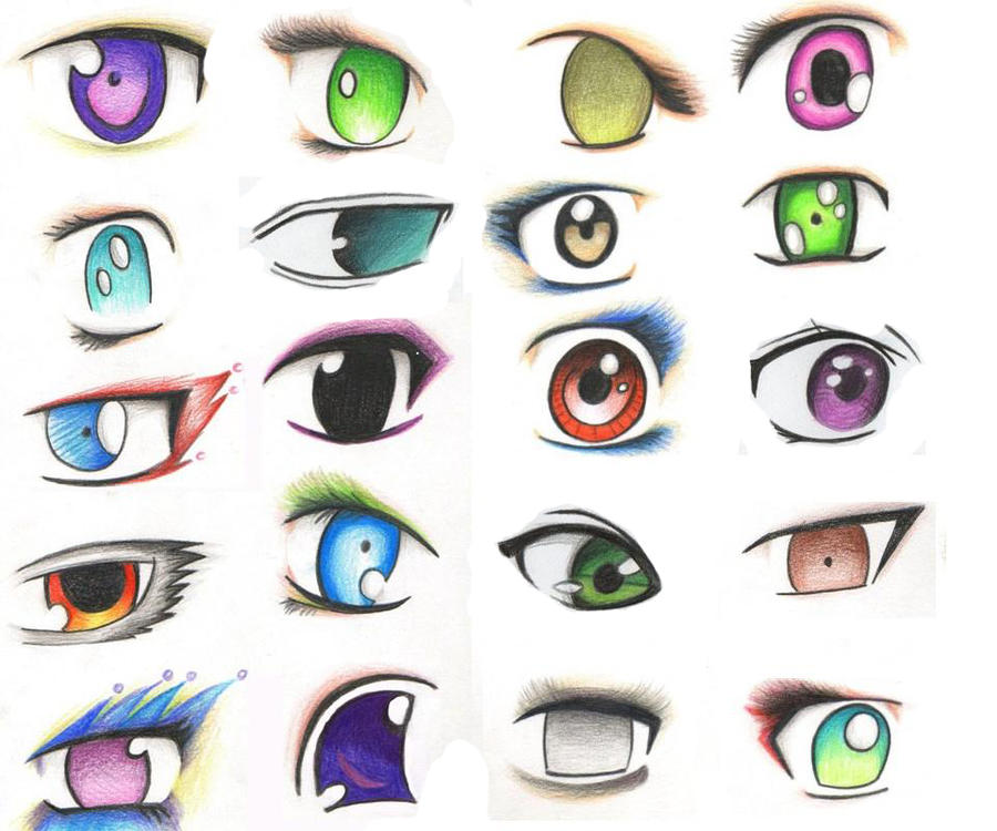 anime eyes pictures. anime eyes final by