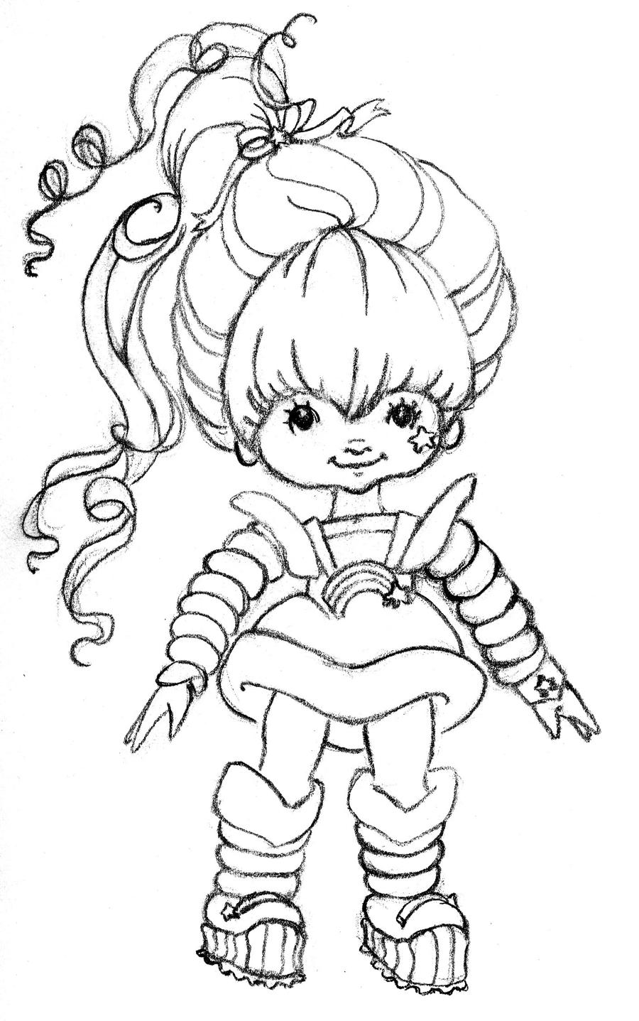 rainbow brite coloring pages - photo #4