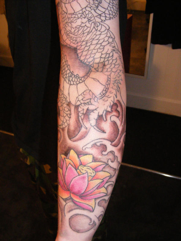 Traditional Japanese Sleeve 2 by GreenJet on deviantART