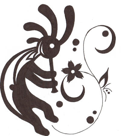 Kokopelli Tattoo Design Picture 3
