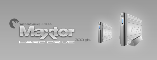 Maxtor External Hard Drive by