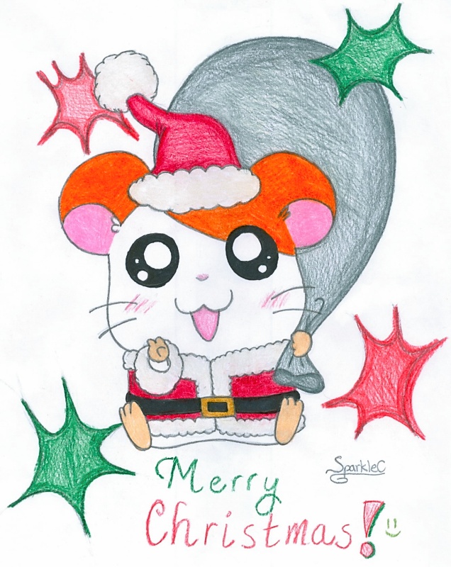 Merry Hamtaro Christmas by SparkleC on DeviantArt