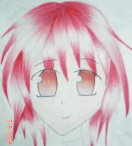 My Cute Anime Girl Drawing by