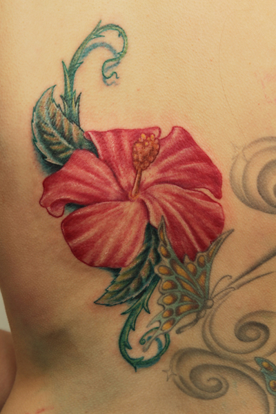 a flower - flower tattoo
