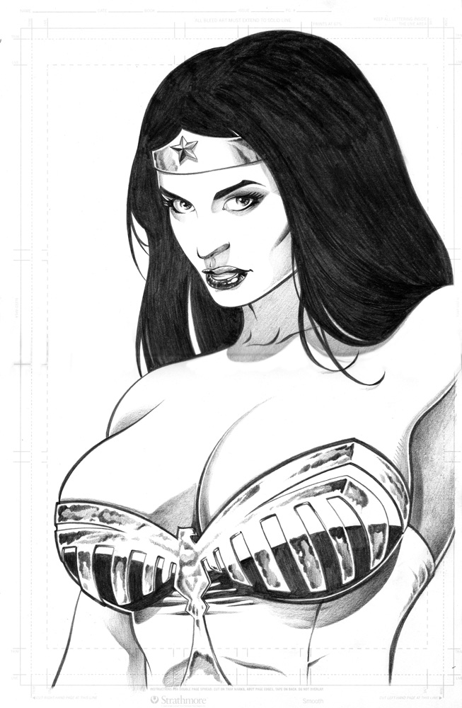 Wonder Woman sketch by Crutch67 on deviantART