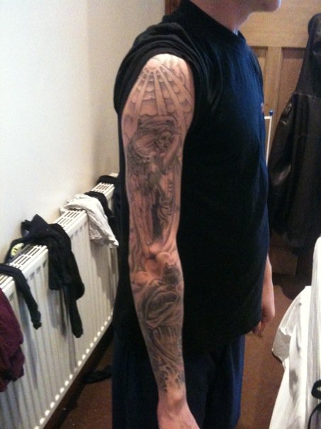 template for tattoo sleeve