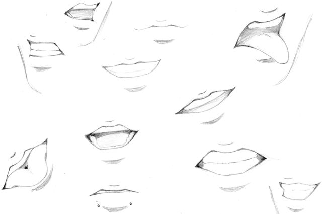 Drawing Mouth Expressions 23