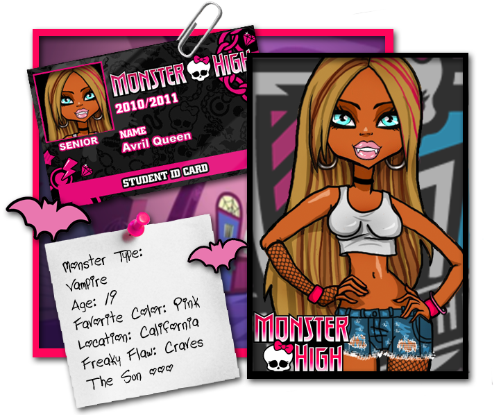Monster High ID by MHScreamQueen on deviantART