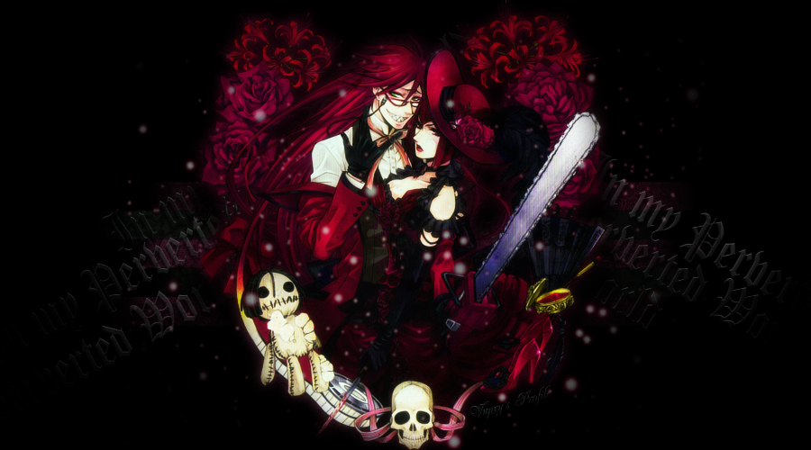 Grell and Madame Red by HimeKurai on deviantART