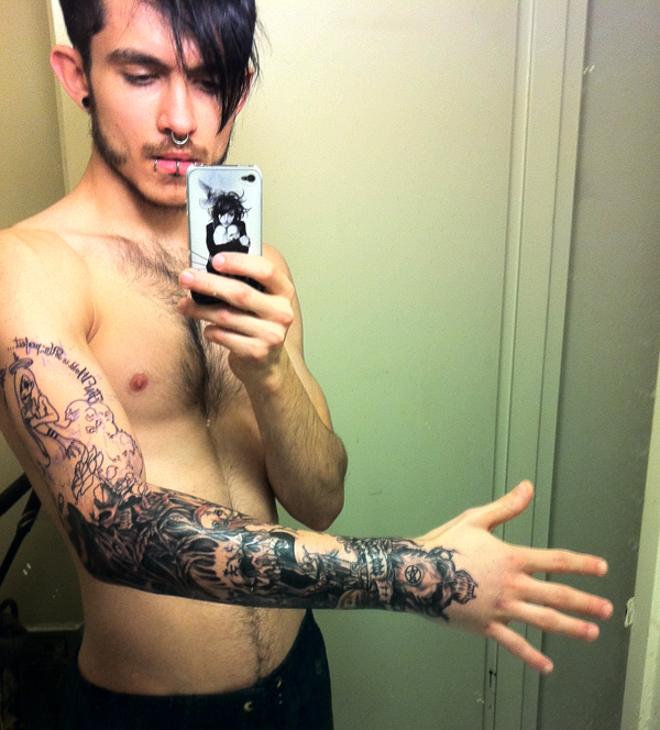 Death Sleeve - sleeve tattoo