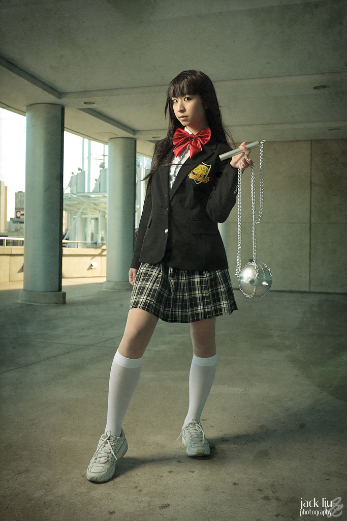 Gogo Yubari from Kill Bill Cosplay Posted by Pipedreamergrey at 800 AM