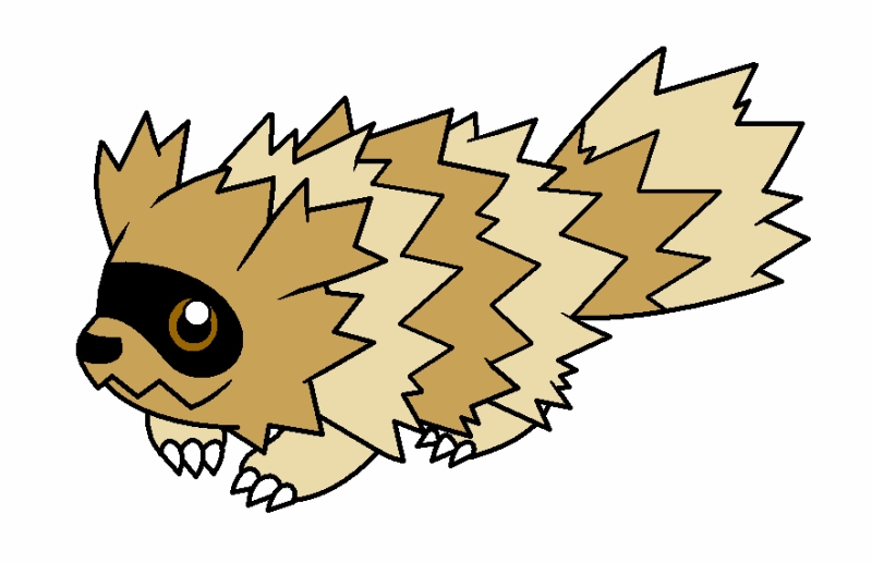 zigzagoon coloring pages - photo #20