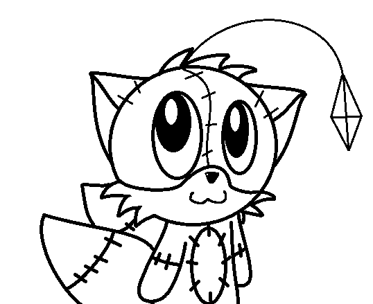 tails doll coloring pages - photo #5