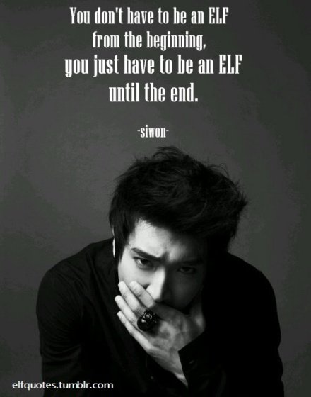 siwon quote about ELFS by choisiwonfangirl on DeviantArt