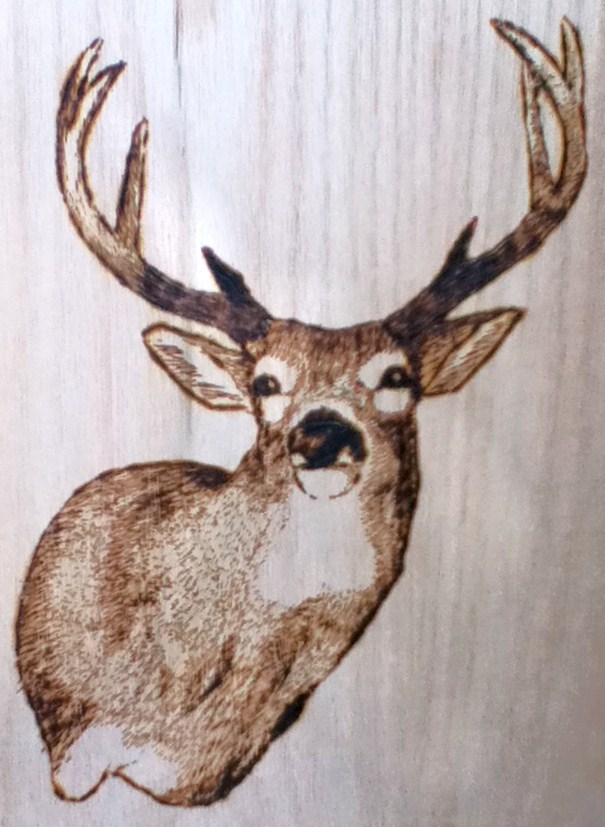 woodworking deer patterns
