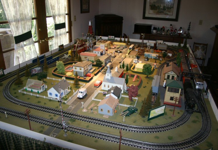  HO scale layout, but my O scale layout is loaded with vintage