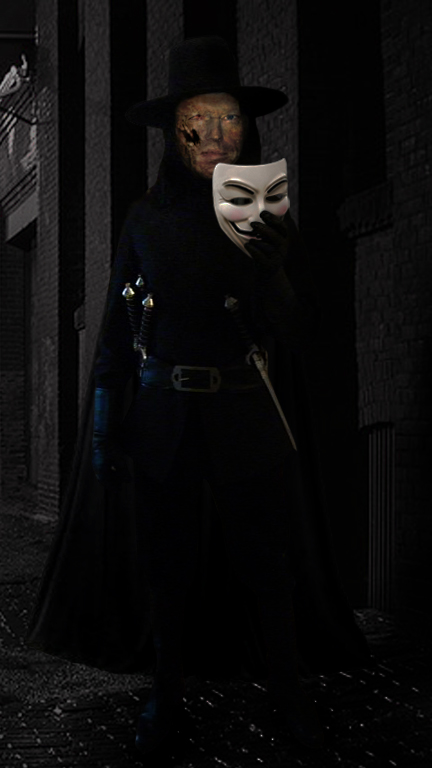 V For Vendetta Under The Mask