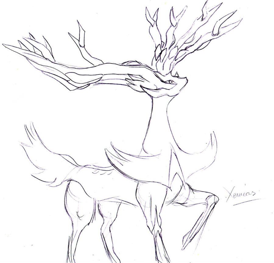 xerneas and yveltal coloring pages - photo #19