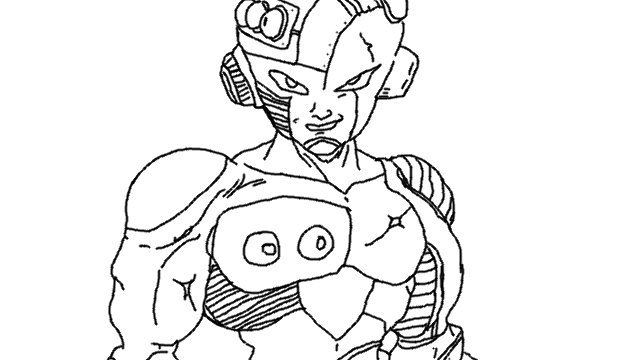 dbz coloring pages frieza - photo #26