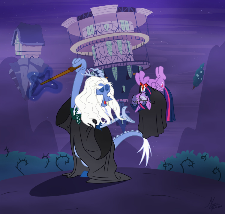 discordium_leviosa___100_points_for_ponyville___by_valinhya-d73pve5.jpg