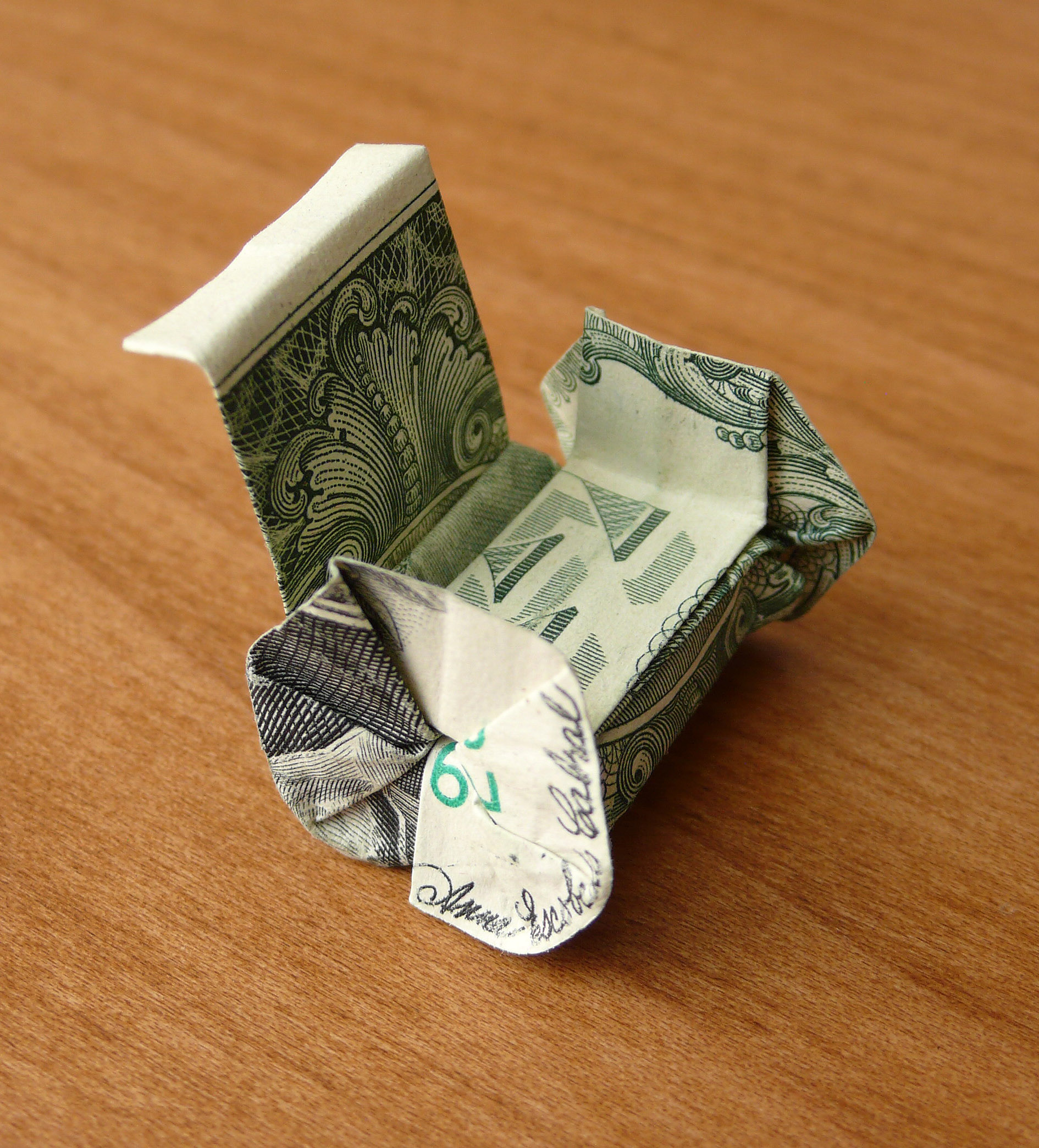Money Origami Dollar Bill Origami Dollar Origami