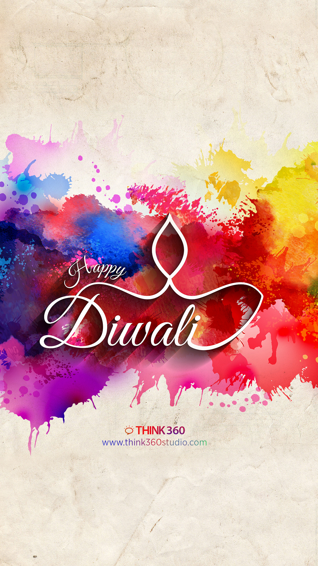 Happy Diwali Colorful Wallpaper 2014 By Prince Pal