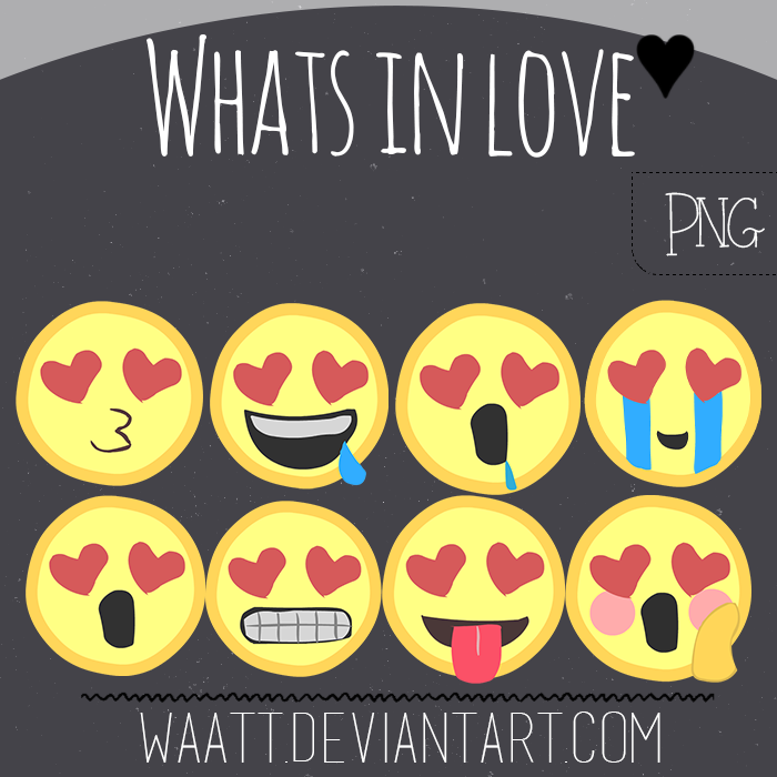 Whats in Love PNG by Waatt
