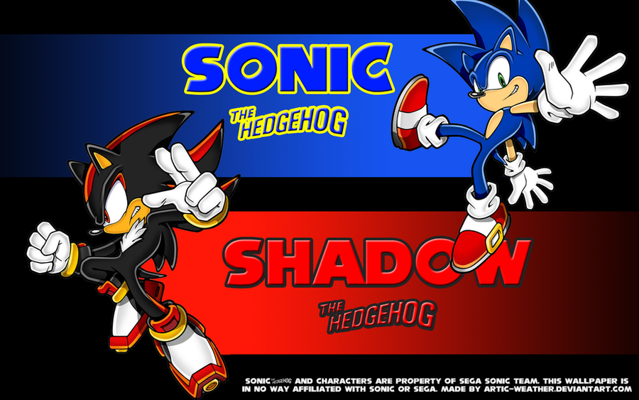 shadow wallpaper. Sonic and Shadow wallpaper by