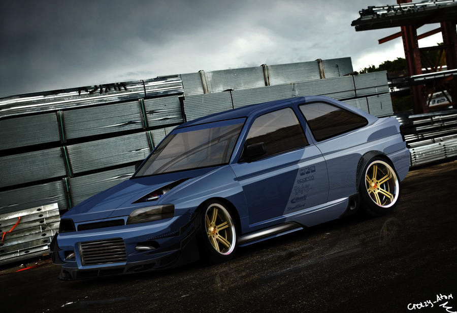 Ford Escort RS Cosworth by LocoAtomo on deviantART