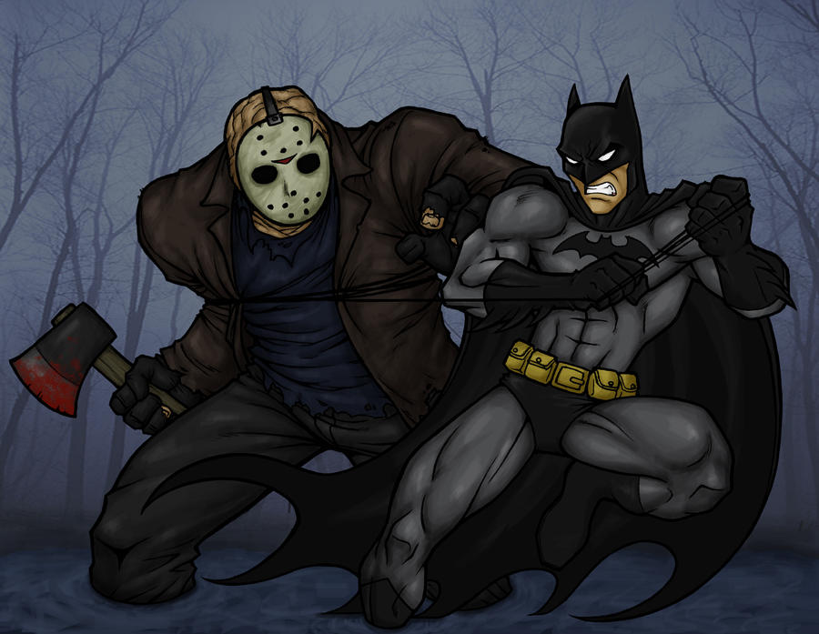 Batman VS Jason Voorhees by Harryreems on deviantART