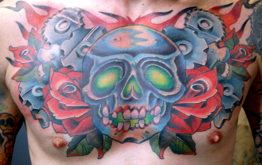 chest3 - chest tattoo