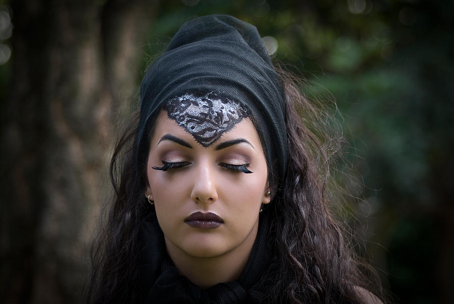 gothis makeup. Gipsy-Gothic make up by