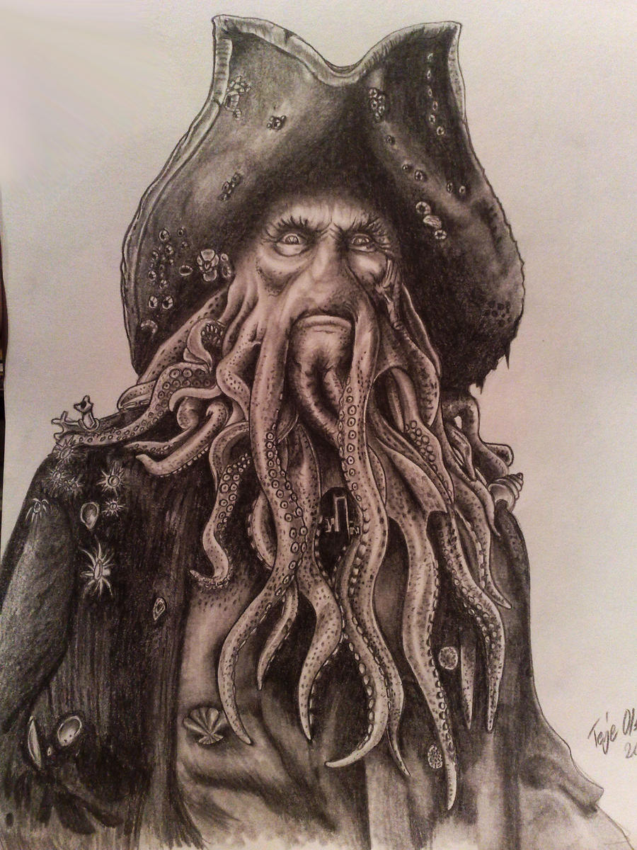 Davy Jones portrait by ~Terjis on deviantART
