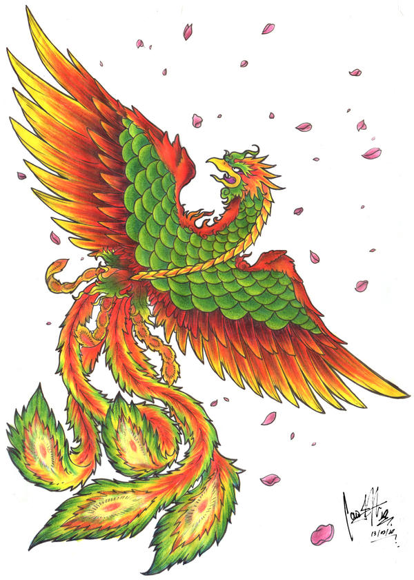 Phoenix Tattoo 2 by caiojhonson on deviantART
