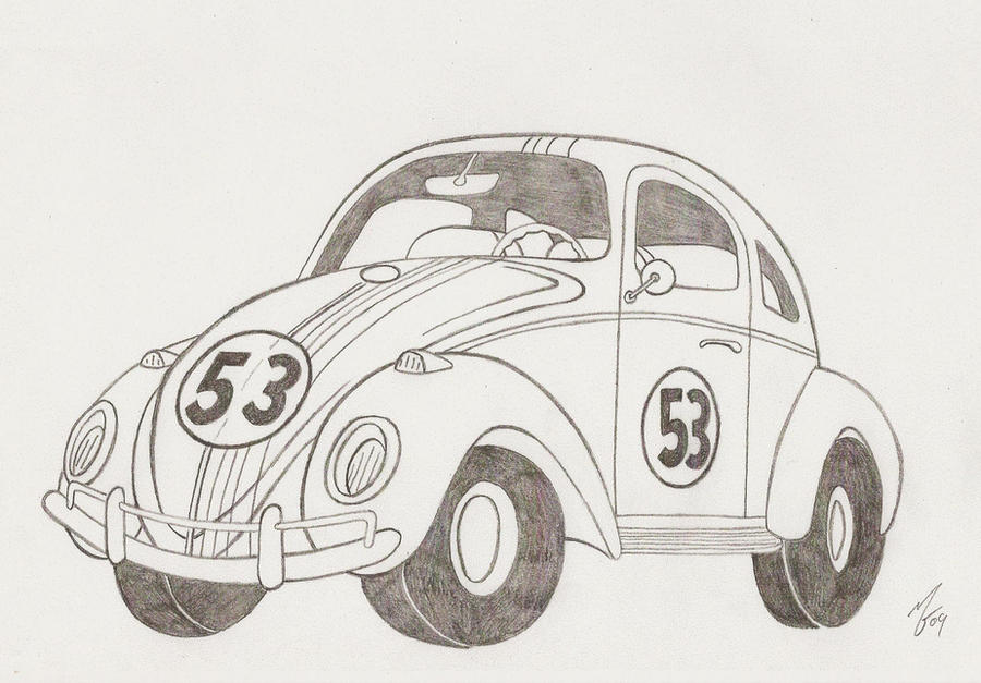 Herbie the Love Bug by zombiegoon on deviantART