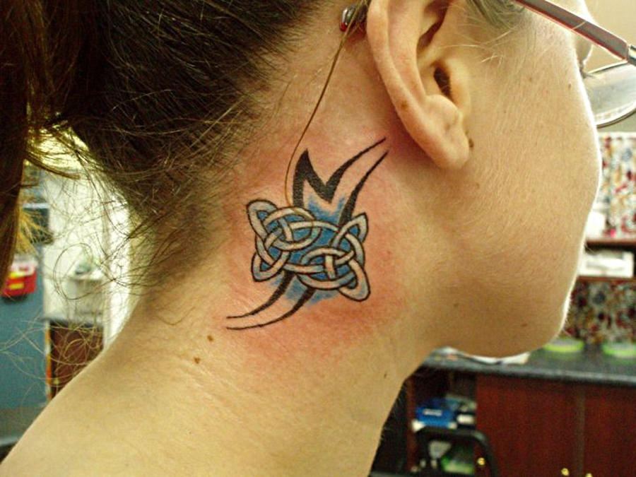 Tattoo 0234 - flower tattoo