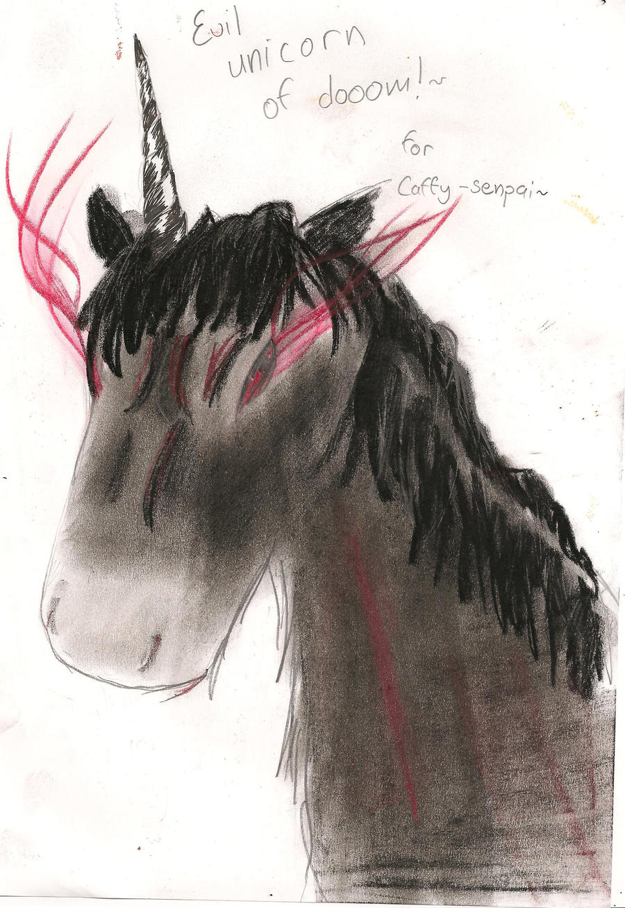 evil unicorn 2 caffy senpaii by CelestialTea96 on DeviantArt