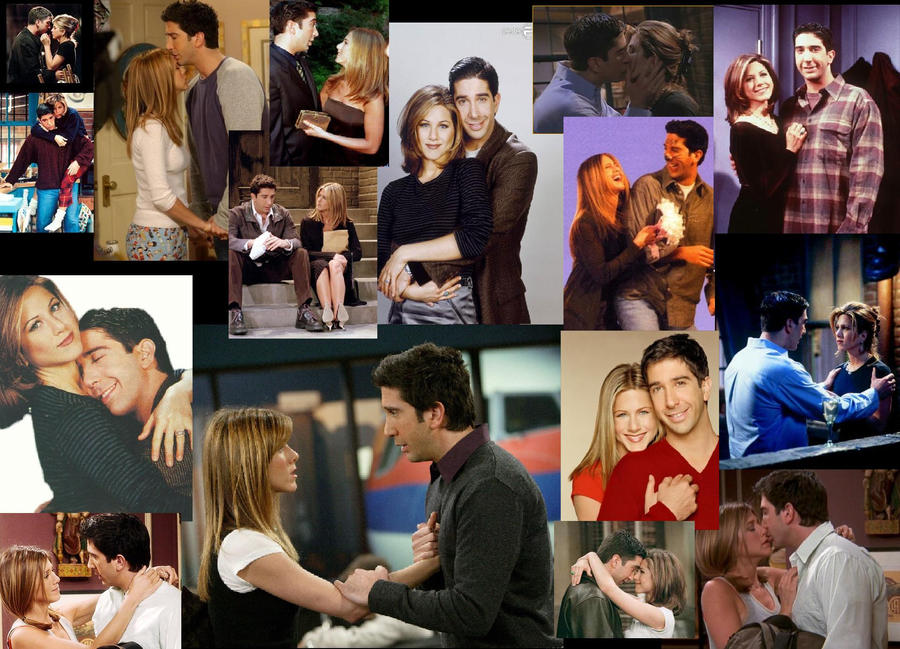 Ross and Rachel Collage by XxMariahXx on deviantART