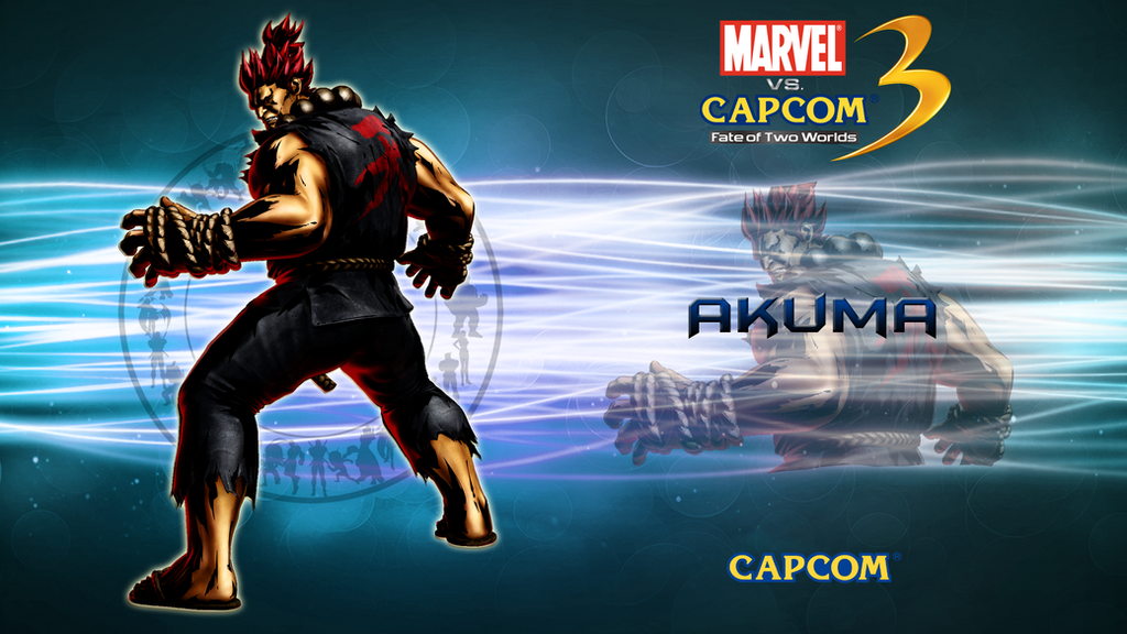 marvel vs capcom 3 wallpaper. Marvel VS Capcom 3 Akuma by