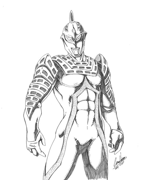 ultraman zero coloring pages - photo #40